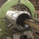 Roller in lathe